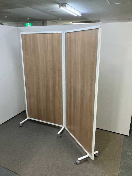 2連自立パーテーション 商品画像1