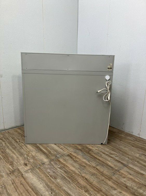 ウチダ（内田洋行）ジャバラ扉付食器棚 商品画像6