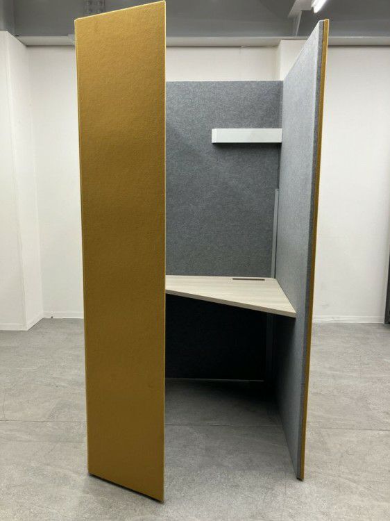 オカムラDrape (ドレープ) シリーズ 1人用ワークブース 商品画像2