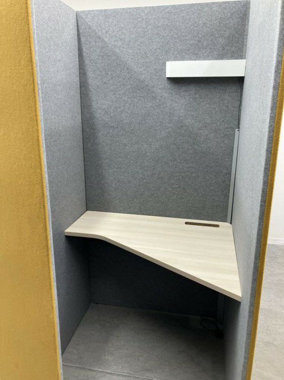 オカムラDrape (ドレープ) シリーズ 1人用ワークブース 商品画像3