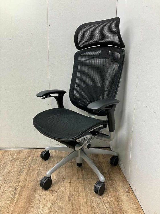 オカムラ 可動肘付コンテッサチェア CM91SB | 無限堂ネットショップ