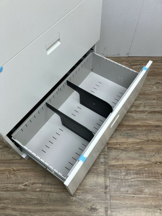 イトーキeSキャビネット(エスキャビネット)シリーズ 天板付3段ラテラル書庫 商品画像5