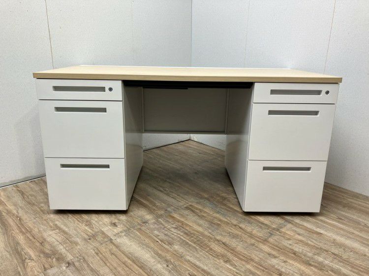 イトーキ1400両袖デスク 商品画像1