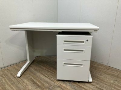 トヨスチール1000平デスク+ワゴンセット 商品画像1