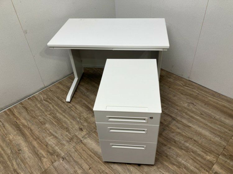 トヨスチール1000平デスク+ワゴンセット 商品画像4