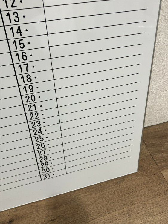900壁掛月予定表 商品画像4