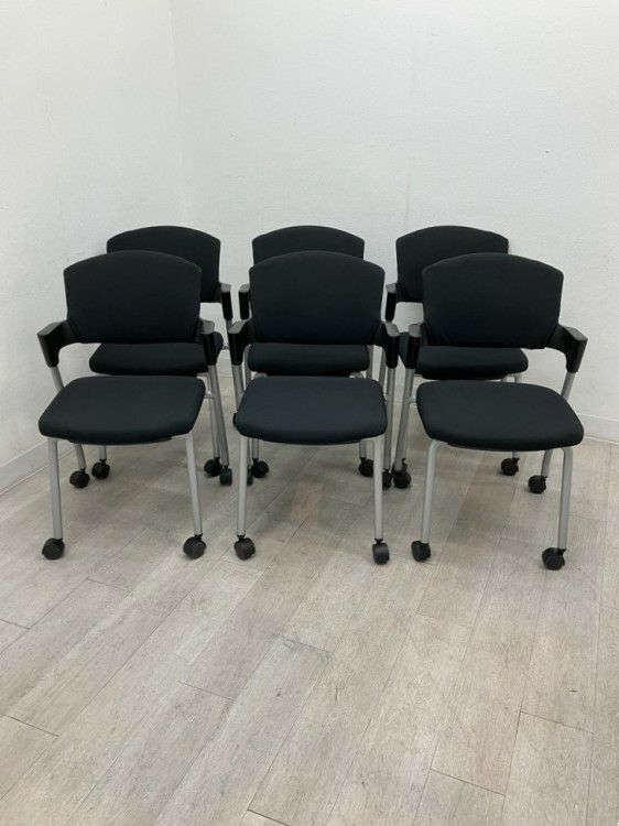 コクヨプロッティシリーズ スタッキングチェア6脚セット 商品画像2