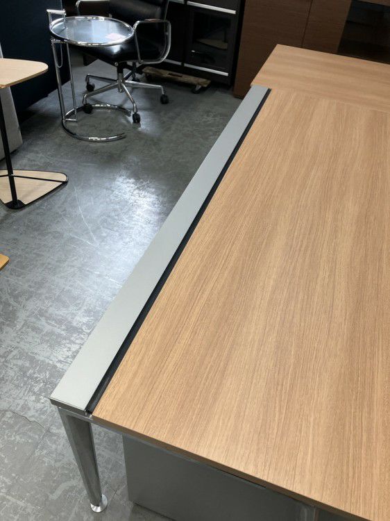 オカムラプロシード/プロステージ クレストシリーズ L型デスク+ワゴンセット 商品画像4