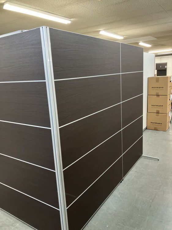 3連L型パーテーション 商品画像2