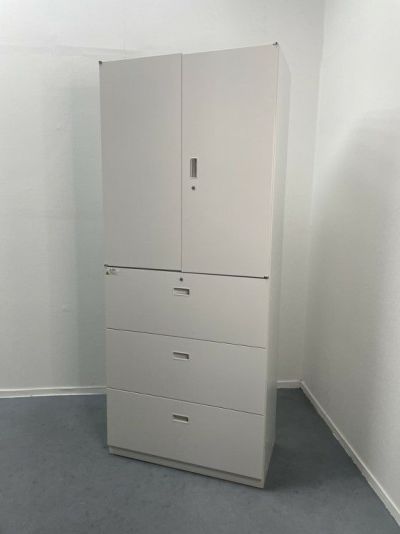 イトーキシンラインシリーズ 両開きラテラル上下書庫 商品画像1