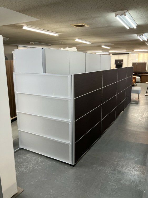 PSパーテーションシリーズ 5連L型パーテーション 商品画像1