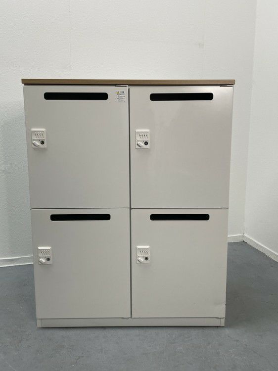 プラスM型ロッカーシリーズ 4人用パーソナルロッカー 商品画像2