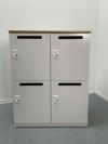 プラスM型ロッカーシリーズ 4人用パーソナルロッカー 商品画像2