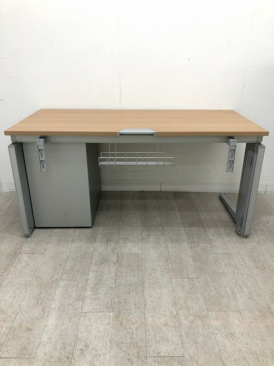 オカムラ1500平デスク+ワゴンセット 商品画像6