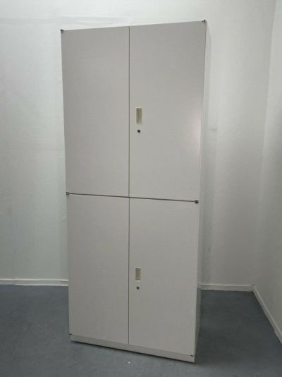 プラスシンラインシリーズ 両開きクリアトレー上下書庫 商品画像1