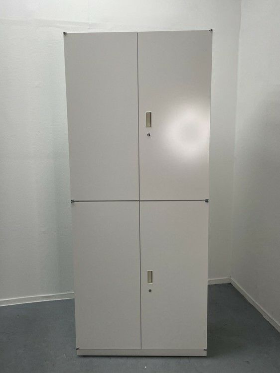 プラスシンラインシリーズ 両開きクリアトレー上下書庫 商品画像2