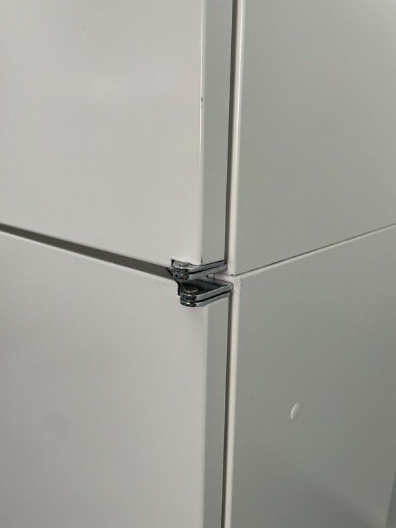 プラスシンラインシリーズ 両開きクリアトレー上下書庫 商品画像5