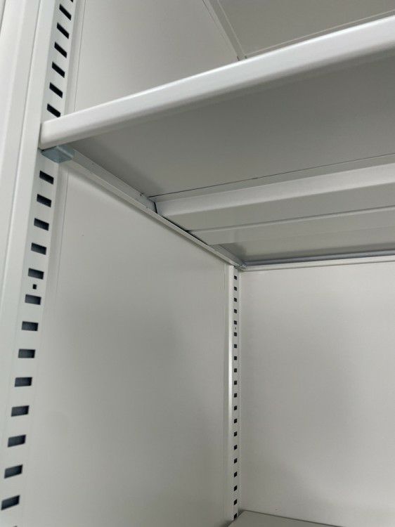 プラスシンラインシリーズ 両開きクリアトレー上下書庫 商品画像10