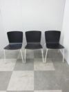 オカムラLives Cafe Chair(ライブス カフェチェア)シリーズ スタッキングチェア 3脚セット 商品画像2
