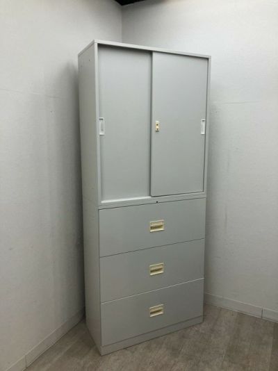 東京鋼器スライドラテラル上下書庫 商品画像1