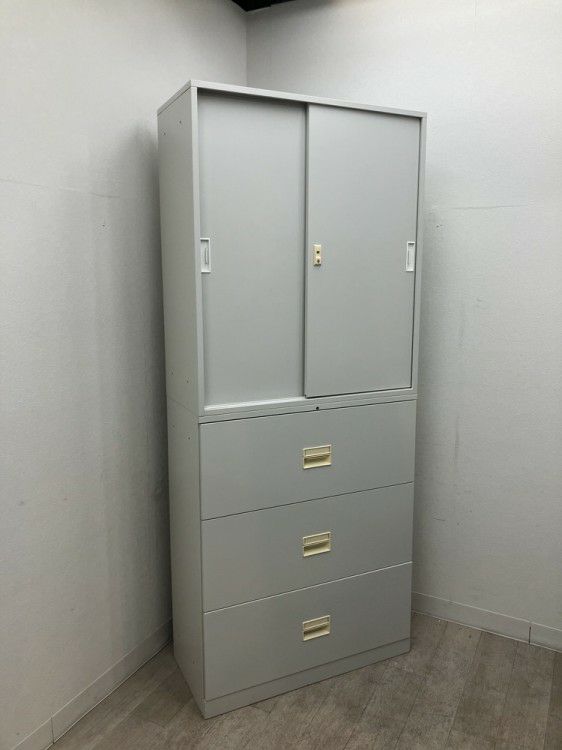 東京鋼器スライドラテラル上下書庫 商品画像1