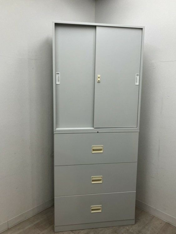 東京鋼器スライドラテラル上下書庫 商品画像2