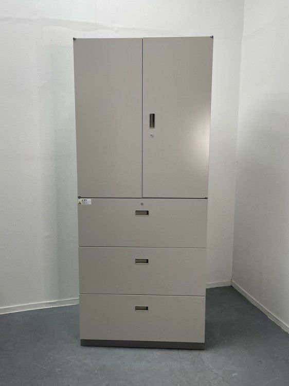 イトーキシンラインシリーズ 両開きラテラル上下書庫 商品画像2