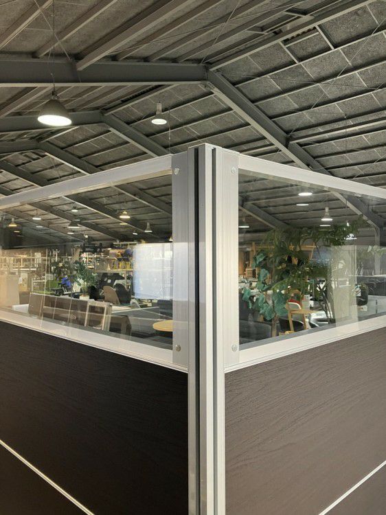 サンテックCFシリーズ 4連L型パーテーション 商品画像9