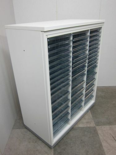 イナバ天板付A4クリアケース書庫 商品画像3