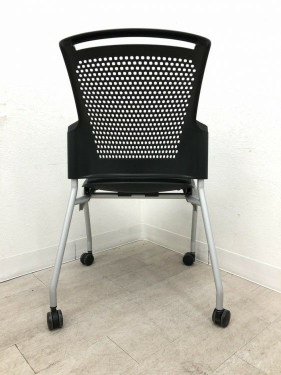 プラスチェダーCシリーズ ミーティングチェア4脚セット 商品画像6