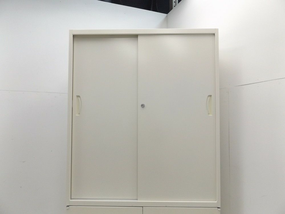 SEIKO FAMILY（生興） QUWALL（クウォール）シリーズ スライド両開き上下書庫 商品画像4