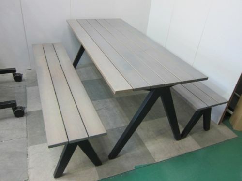コクヨinGREEN（イングリーン）シリーズ 1800ダイニングテーブル+ベンチ3点セット 商品画像1