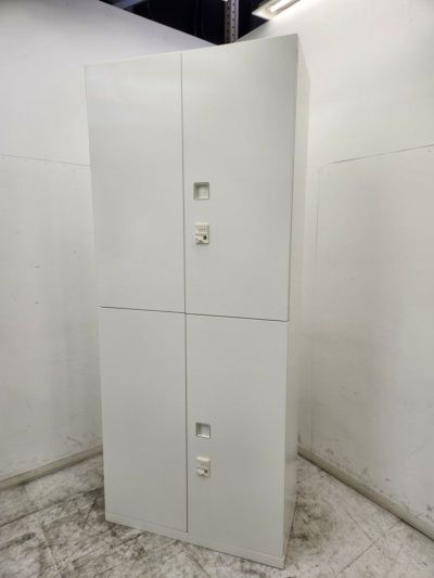 オカムラ レクトラインシリーズ 両開き上下書庫