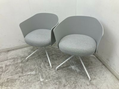 コクヨ コーデシリーズ ミーティングチェア 2脚セット