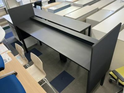 コクヨ ワークフィットシリーズ パネル付き2400ハイテーブル