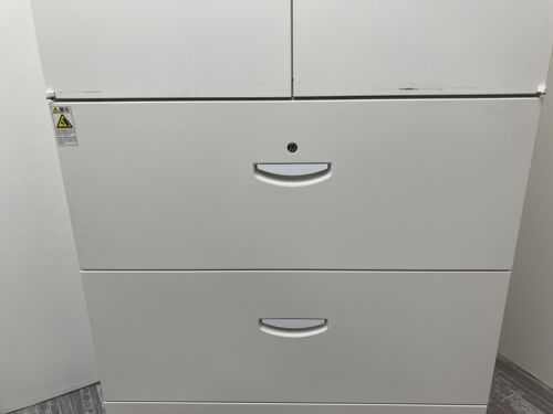 ライオンSVシリーズ 3段ラテラル・両開き上下書庫 商品画像4