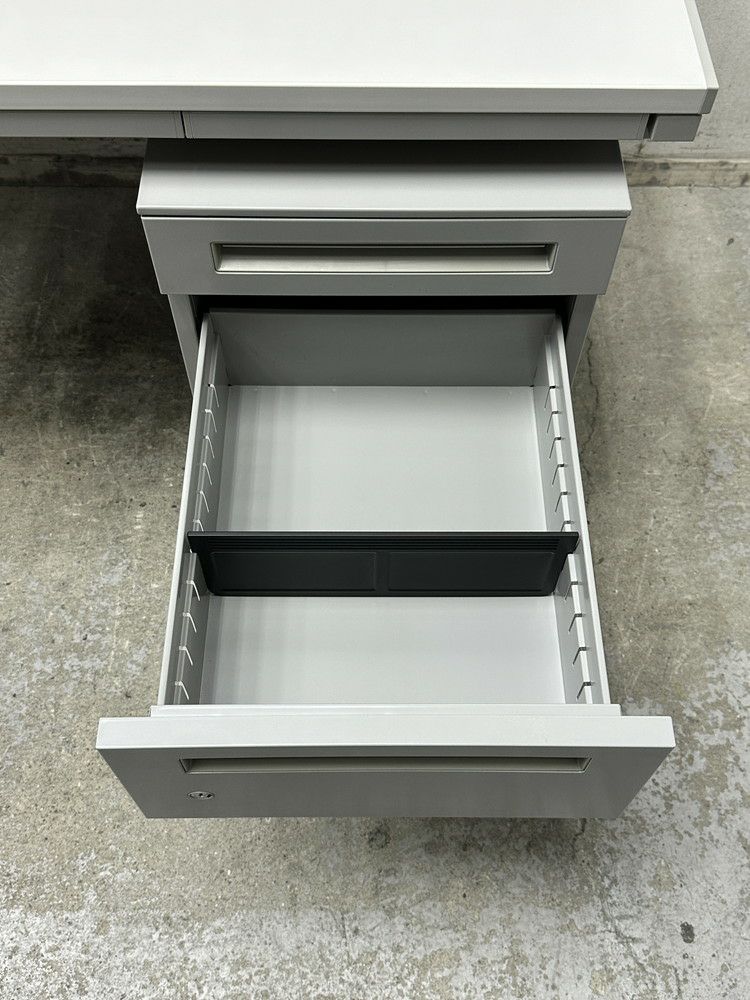 ウチダ（内田洋行）SCAENA（スカエナ）シリーズ　Sタイプ 1100平デスク＋ワゴンセット 商品画像7