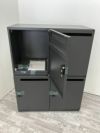 アイリスチトセシステム収納SSNシリーズ ダイヤル式4人用パーソナルロッカー 商品画像4