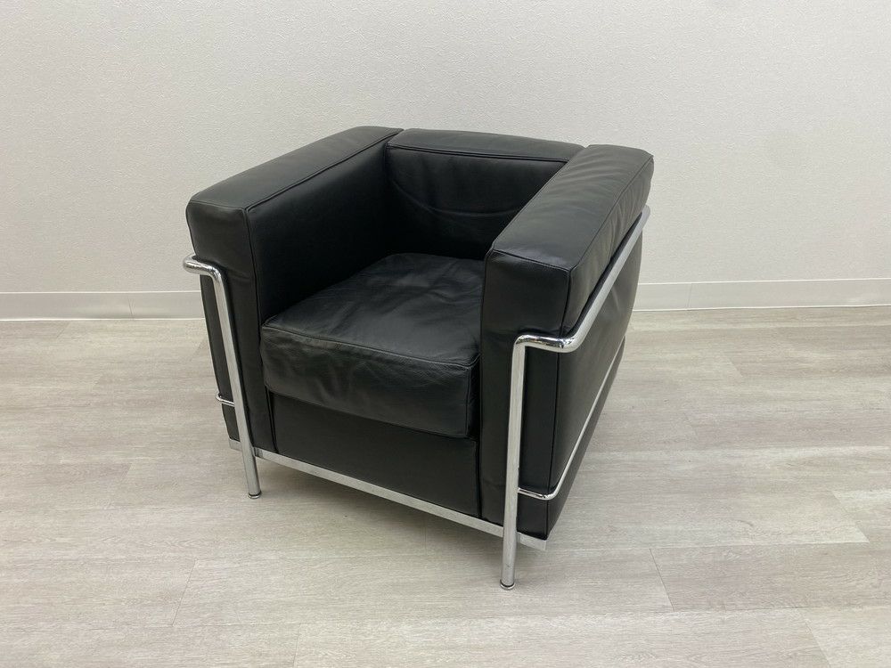カッシーナ LC2 1人掛けソファ 中古美品 （正規品 Cassina カッシーナ 