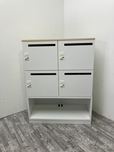 コクヨ イノンシリーズ 天板付ダイヤル式4人用パーソナルロッカー