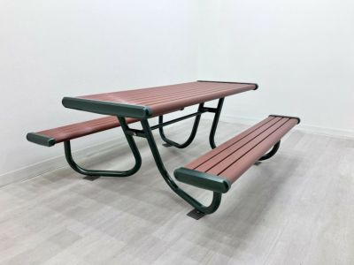 一体型テーブルベンチ