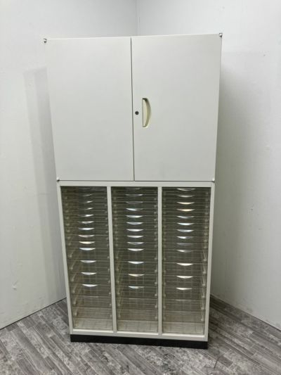 セイコー 両開き書庫 RW45-10H 【上下兼用】【幅900×奥行450×高さ1050mm】【カラー：ホワイト】 - オフィス家具ドットコム｜  おしゃれ＆高品質アイテム豊富な通販ショップ