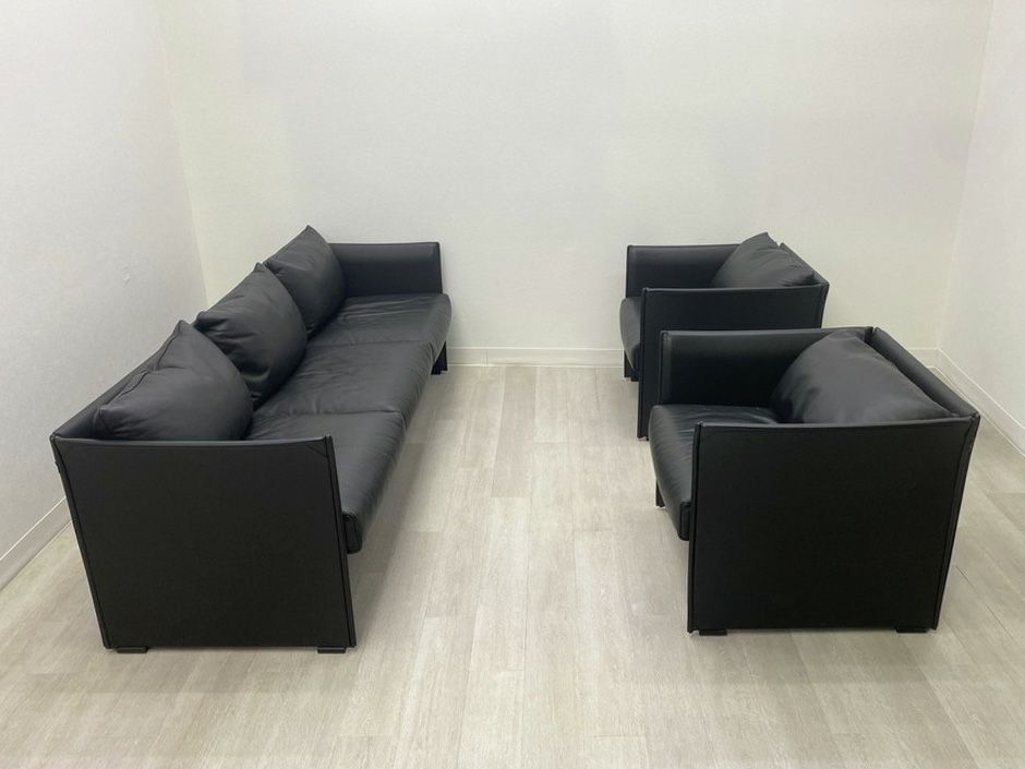 CassinaTILBURY(ティルブリー)シリーズ 応接ソファ3点セット 商品画像2