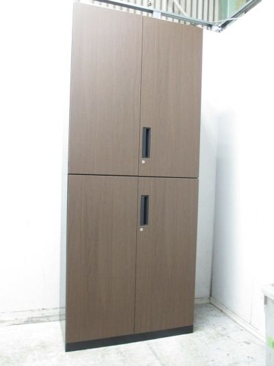 上下書庫セット 両開き/3列22段クリアケース コクヨ製エディア BWUH