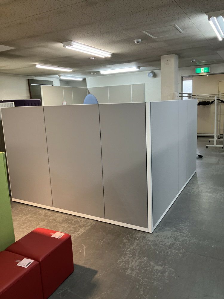 コクヨPU/αシリーズ 6連L型パーテーション 商品画像1