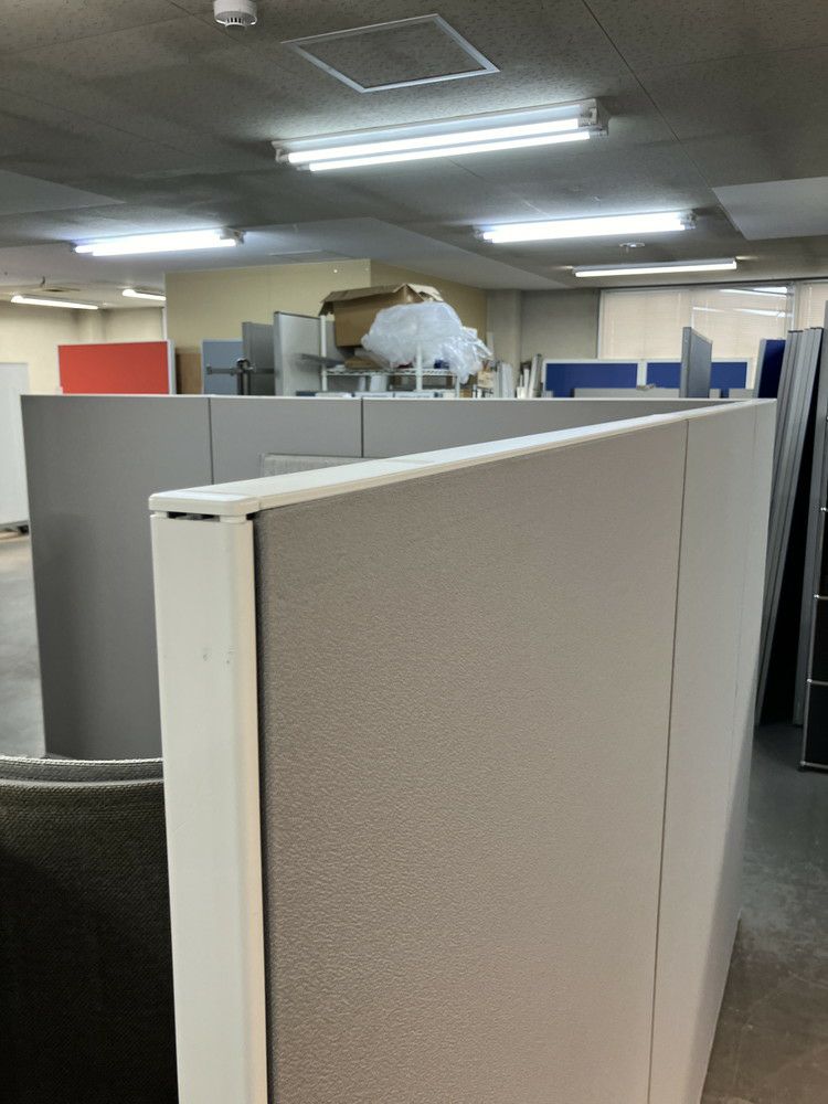 コクヨPU/αシリーズ 6連L型パーテーション 商品画像8