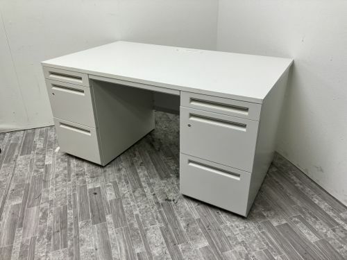 ウチダ（内田洋行）SCAENA（スカエナ）シリーズ　Sタイプ 1400両袖デスク 商品画像2