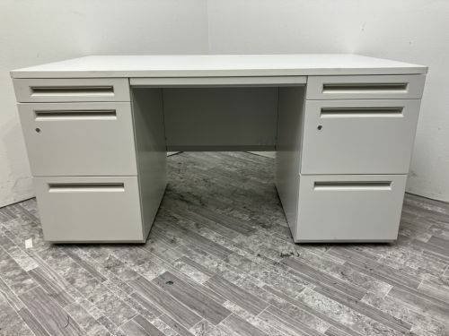 ウチダ（内田洋行）SCAENA（スカエナ）シリーズ　Sタイプ 1400両袖デスク 商品画像5