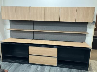 オカムラ プリシードシリーズ 役員室用システム書棚