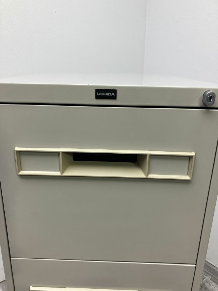 ウチダ（内田洋行）4段ファイリングキャビネット 商品画像4